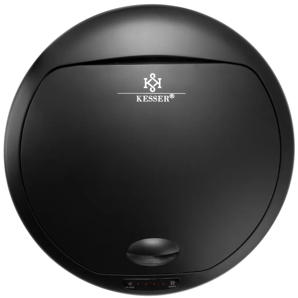 Kesser® Automatik Sensor Mülleimer Abfalleimer Abfall EDELSTAHL Papierkorb, Liter:40 Liter, Farbe:40 Liter SCHWARZ – Bild 5