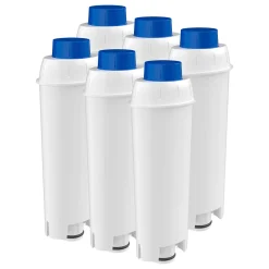 Wessper Reservewaterfilters Voor Koffiezetapparaat Compatibel Met DeLonghi DLSC002, SER3017 En 5513292811 - Inclusief Versies Van De ECAM, ESAM, ETAM Serie (6 Stuks)