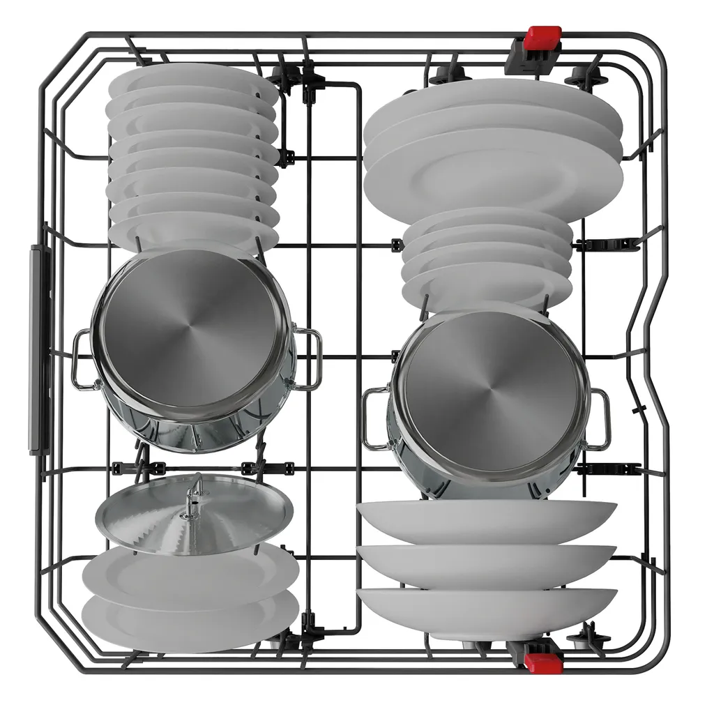 Bauknecht BCIC 3T333 PFE Vollintegrierbarer Geschirrspüler 60 Cm / 14 Maßgedecke / 7 Standardprogramme Und 1 Sensorprogramm/PowerClean/ActiveDry/Besteckschublade/MultiZone /Vollwasserschutz – Bild 3