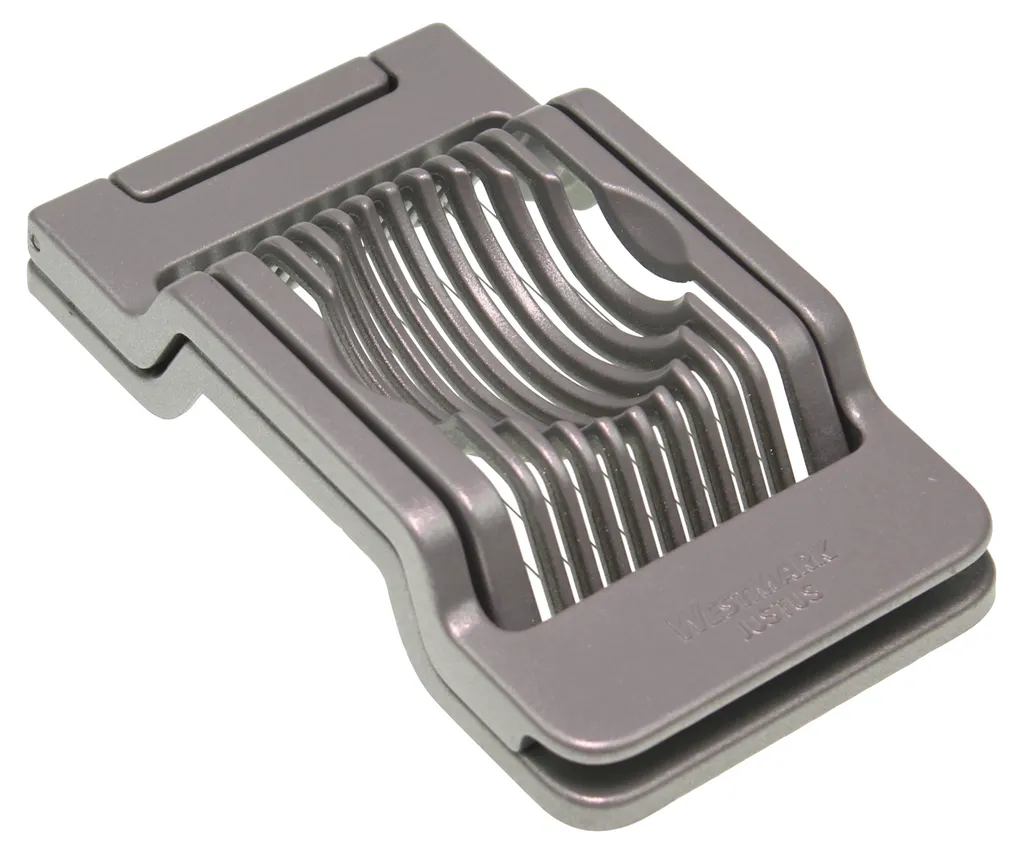 Westmark Eierteiler, Aluminiumdruckguss/Rostfreier Edelstahl, 14 X 8 X 3 Cm, Justus, Silber, 10402260 – Bild 18