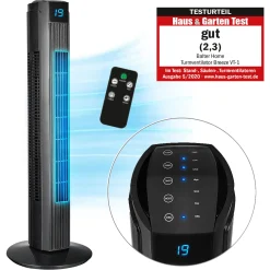 Balter Turmventilator Mit Fernbedienung Leise 80 Cm Ventilator Timer Säulenventilator