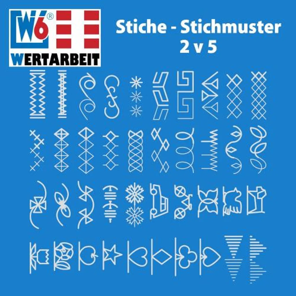 W6 Wertarbeit W6 Nähmaschine N 5000 Exklusive – Bild 3