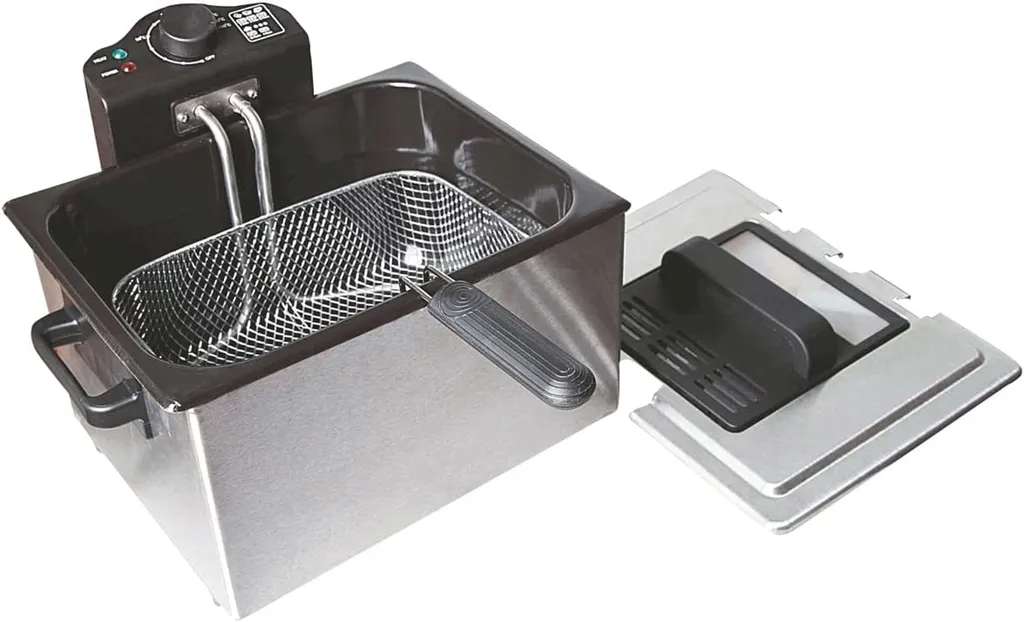 Edelstahl Doppel-Fritteuse 5 Liter EPIQ 80000703 – Bild 7