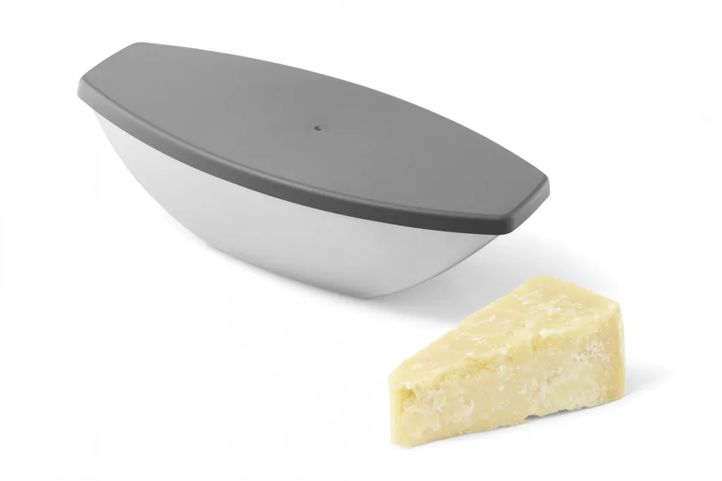 ZACK Edelstahl Käsereibe PARNA Inkl. Servier- Und Vorratschale Parmesanreibe 20230 – Bild 4