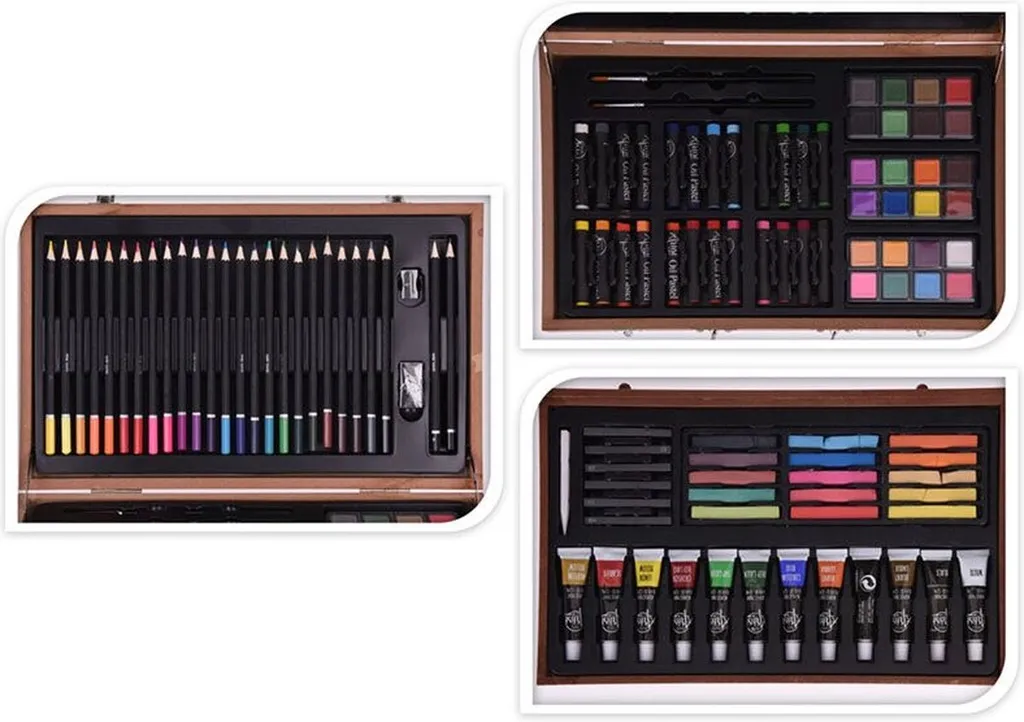 Artist 112-tlg. Malerei-Set In Holzbox – Bild 11