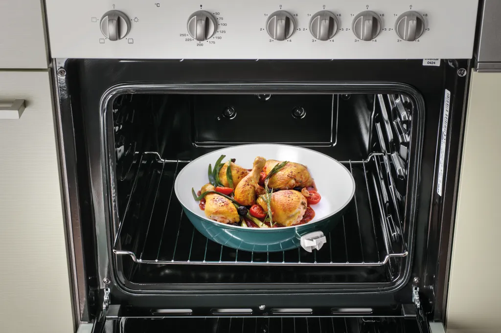 Genius Cerafit Fusion Bratpfannen-Set Induktions-Pfannen 3 Tlg Mit Kratzfester Antihaft-Beschichtung Ohne Fett Und Öl; A24633 – Bild 3