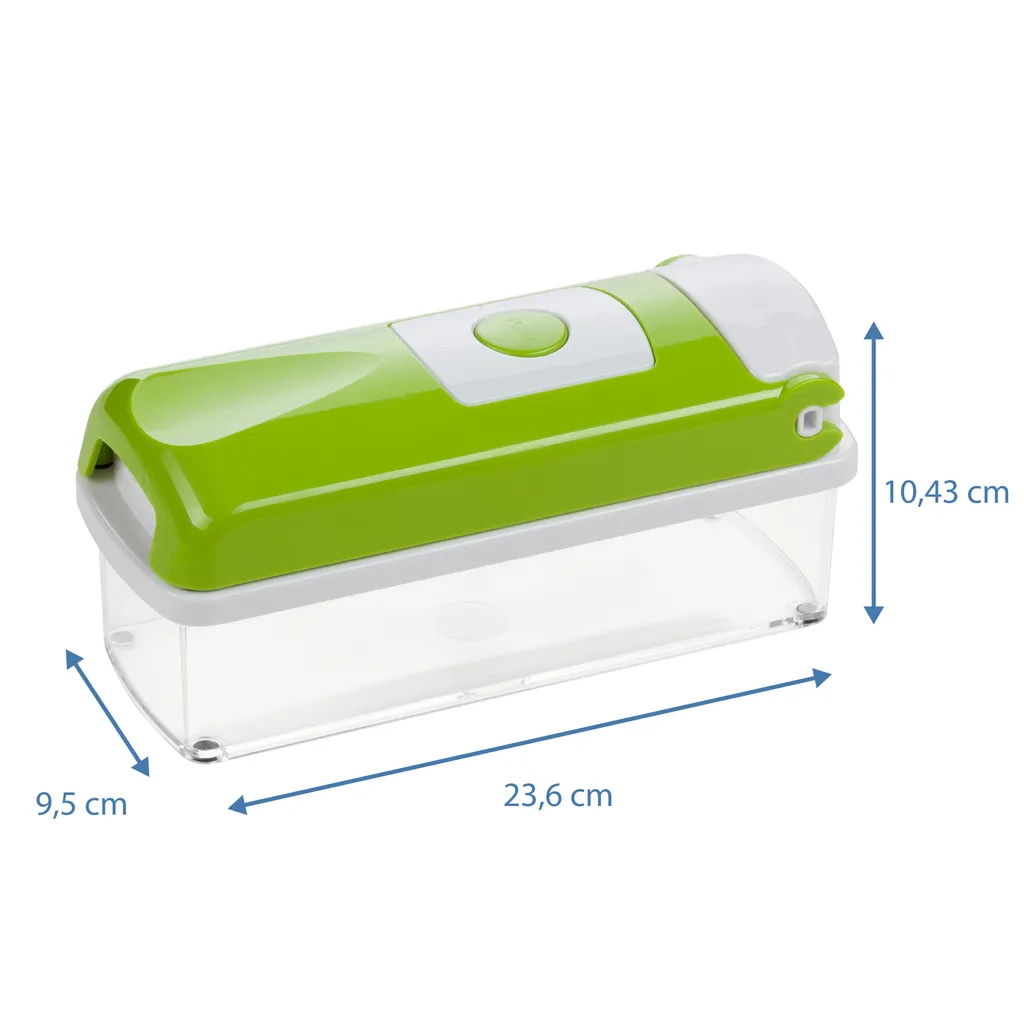 Genius Nicer Dicer Smart (10 Teile) Gemüseschneider Zum Hobeln, Schneiden, Schälen, Würfeln & Schneiden; A33934 – Bild 4
