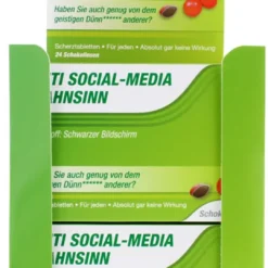 Trend Import 24 Schokolinsen Anti Social-Media