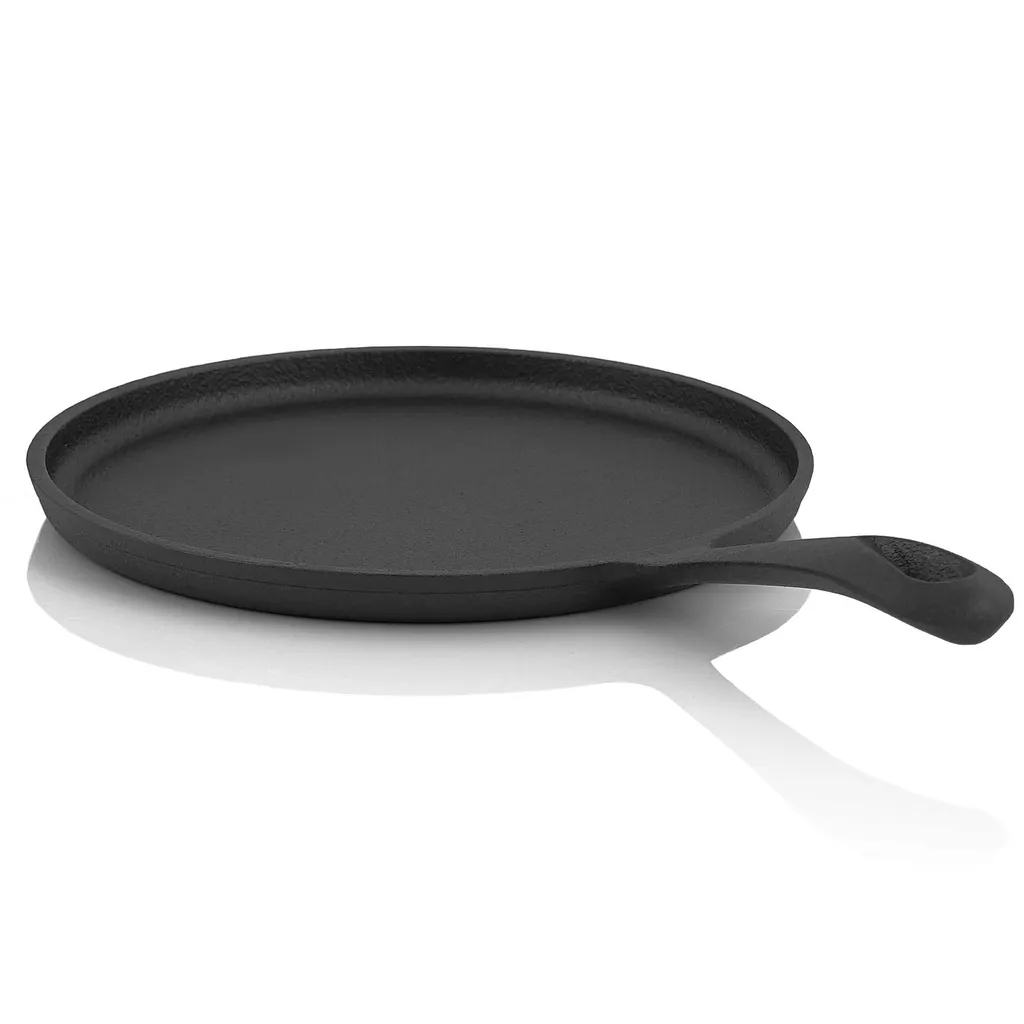 BBQ-Toro Gusseisen Pancakepfanne | Ø 19 Cm | Gusseisen Grillpfanne