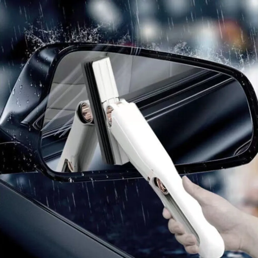 Redcoringe 29.5CM Wasser Wischer Reinigung Mop Tragbarer Squeeze Mop Teleskopischer Mini-Wischmopp, Multifunktionaler Reinigungsmopp Badezimmer/Schreibtisch/Glasreinigung Wischmops – Bild 9