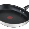 Tefal Emotion Fischpfanne Triply Oval 36x26 Cm E30212, Oval, Fischpfanne, Edelstahl, Titan, 175 °C, Aluminium, Edelstahl