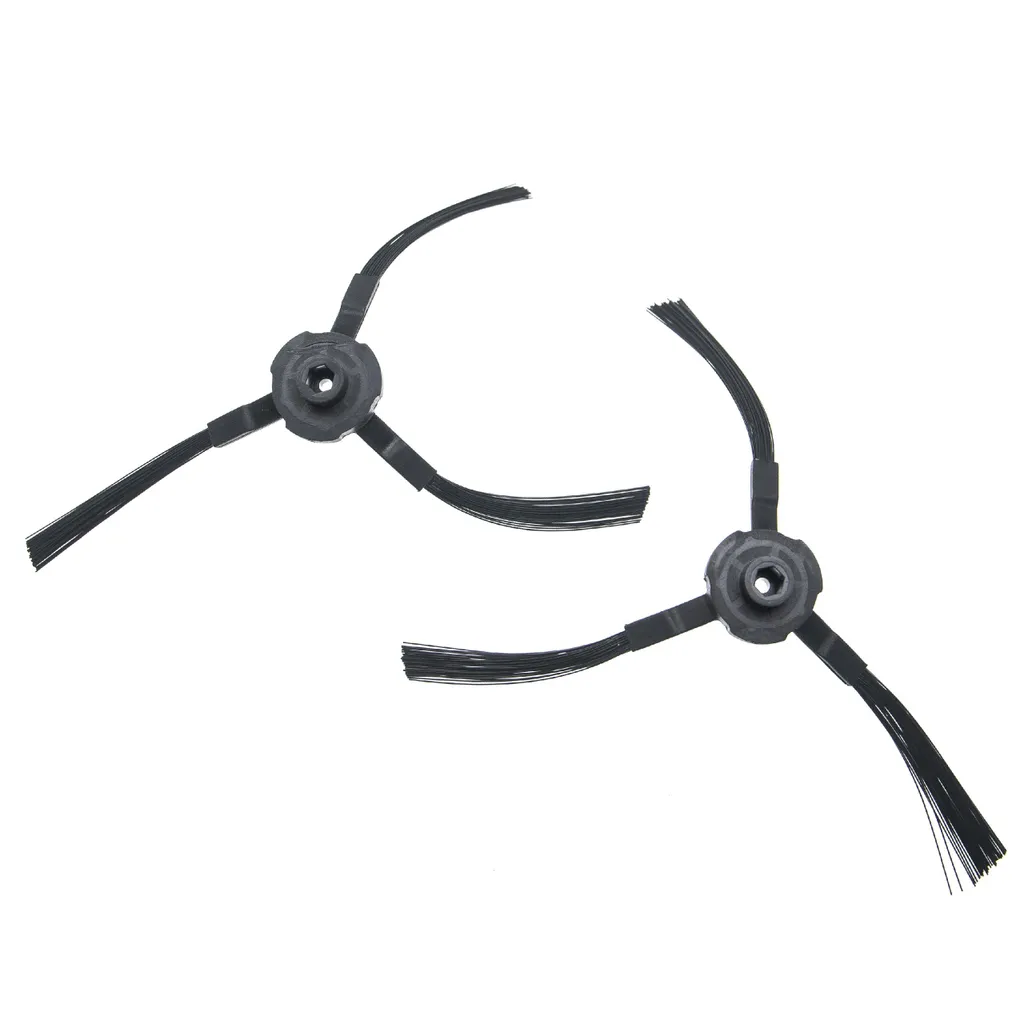 Vhbw 2x Seitenbürste Kompatibel Mit ILife A4, A4s, A6, V3, V3s, V5, V5s, V5s Pro Saugroboter - Reinigungsbürsten Set, Schwarz