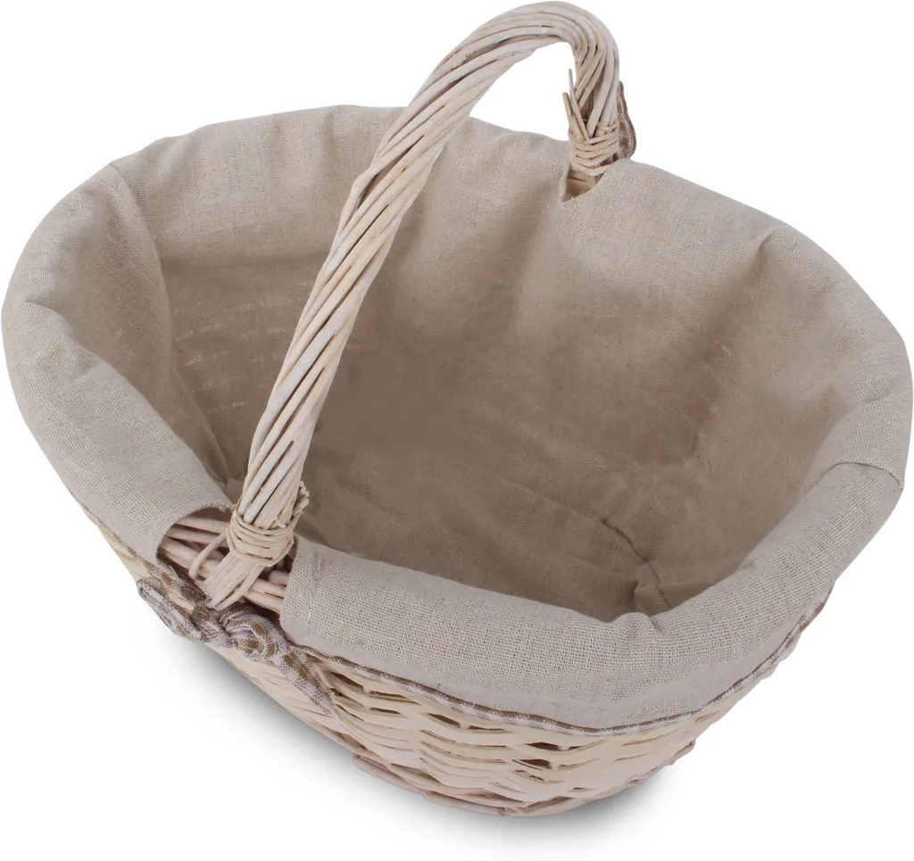 Normani Weidenkorb Mit Henkel – Bild 3