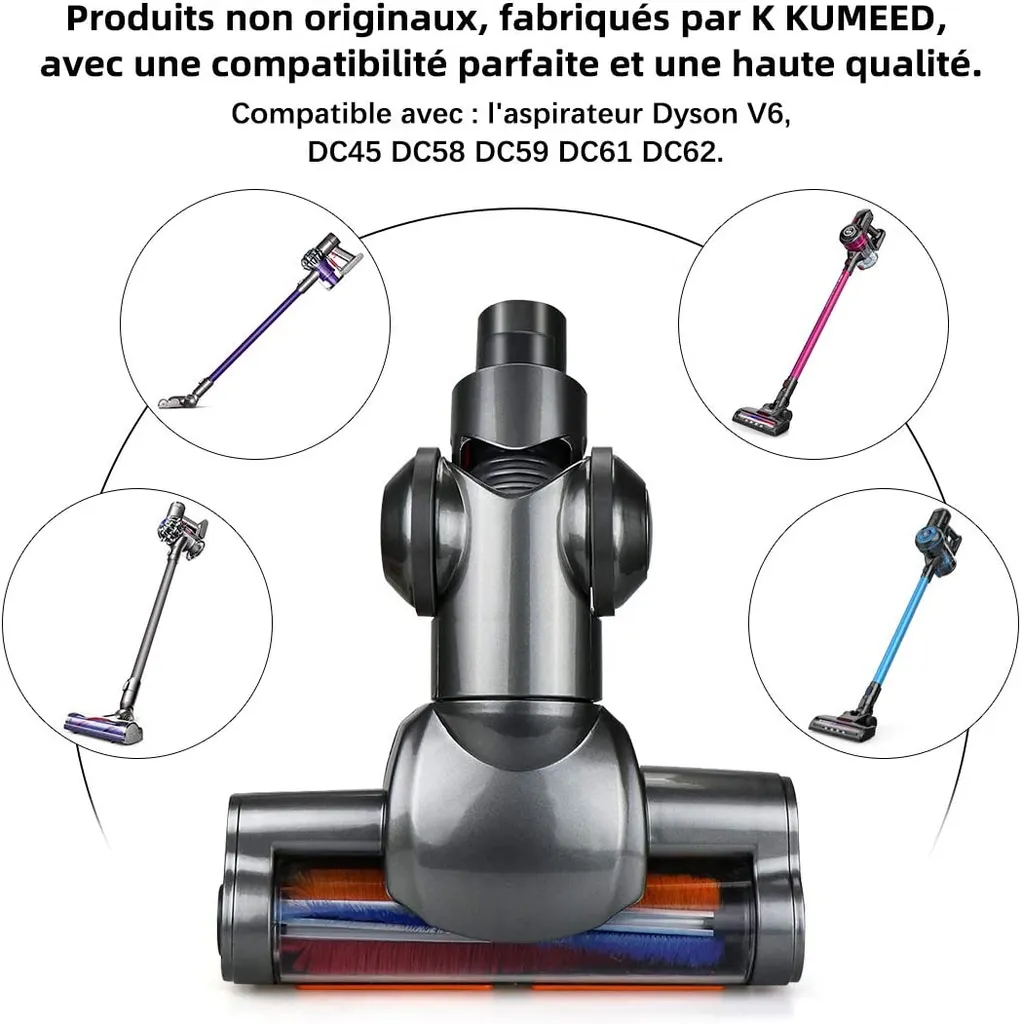 Mmgoqqt Ersatzbürste Für Dyson DC45 DC58 V6 DC61 DC62 Staubsauger Elektrobürste Für Dyson – Bild 3