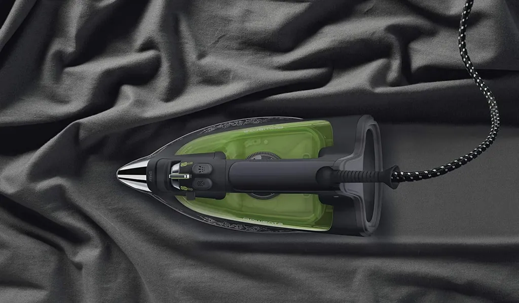 Groupe SEB Deutschl. GmbH Rowenta DW6030 Eco Intelligence Dampfbügeleisen - Schwarz/ Grün – Bild 14