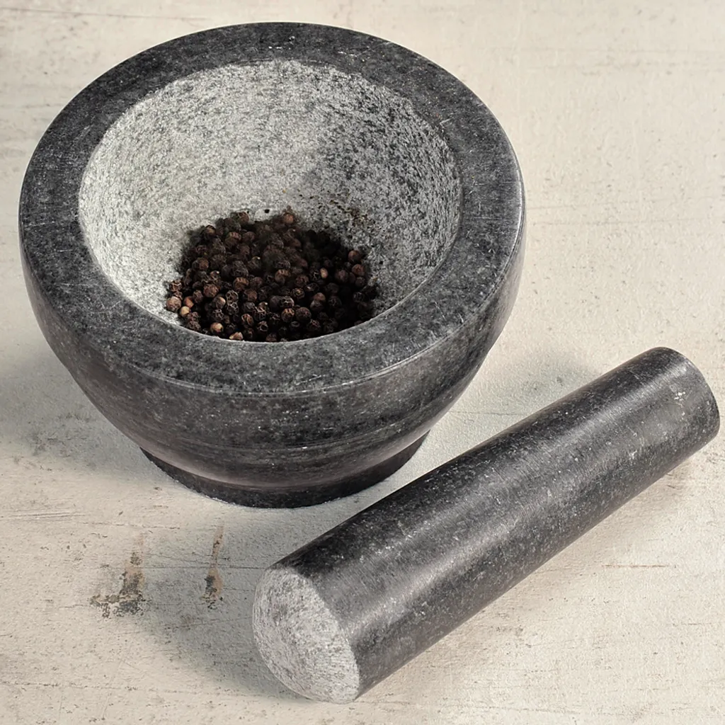 KESPER Mörser Granit Ø 16 Cm H: 8,5 Cm Mit Schlegel 71501 – Bild 3