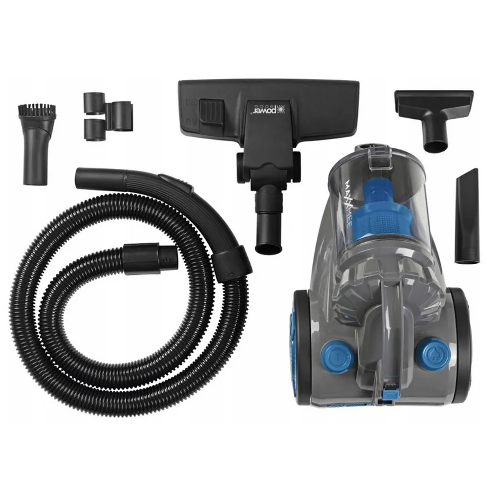 Zyklonstaubsauger Mit 4 Spezialdüsen Beutelloser Staubsauger 800W – CLEANmaxx – Bild 2