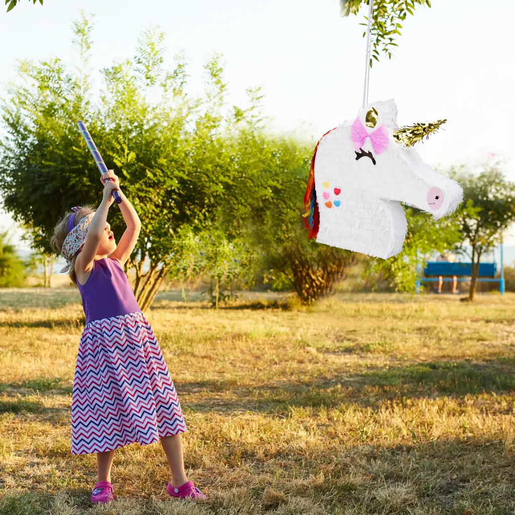 Relaxdays Pinata Einhorn – Bild 3