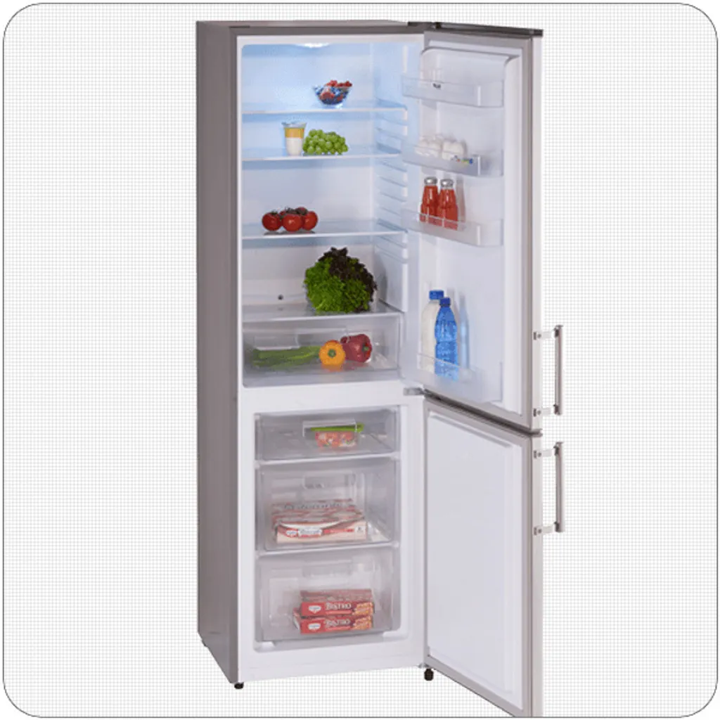 PKM Kühl-Gefrierkombination Kühlschrank KG 288.4A N Inox-Design 296 Liter – Bild 6