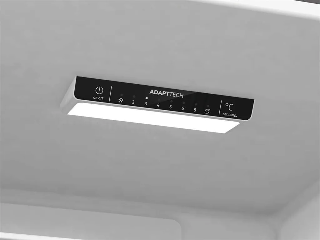 Gorenje NRK 6202 ES4 Kühl-Gefrierkombination / 200 Cm / 331 L / No Frost Plus / Multi Airflow System / Silber / Metallisch – Bild 9