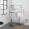 Mascot UMUZI CLEANING Hoher Wäscheständer Mit 3 Ebenen, Platzsparender Wäscheturm Zum Wäsche Aufhängen & Trocknen, Mobiler Clothes Drying Rack Mit Rollen, 14,49 M