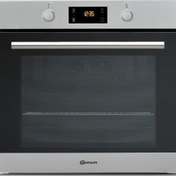 Bauknecht BAR2 KP8V2 IN Einbau-Backofen Mit Pyrolyse-Reinigungssystem/A+/71 L Maxi-Garraum/2-fach Backauszug/PowerHeißluft/reinigungsfreundliche Innenraumbeschichtung SmartClean