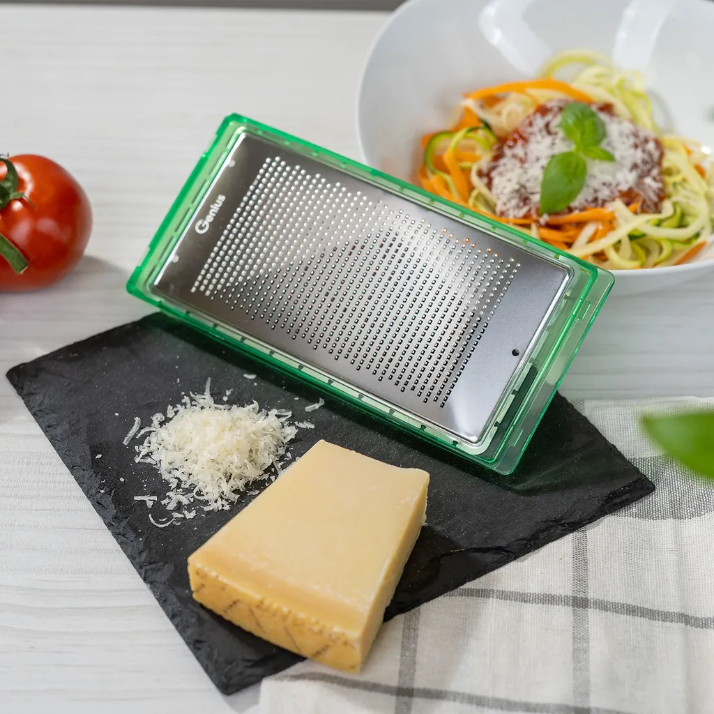 Genius Nicer Dicer Exclusive Gemüseschneider 6tlg Zubehör-Set Mit Reibe + Hobel; A34290 – Bild 5