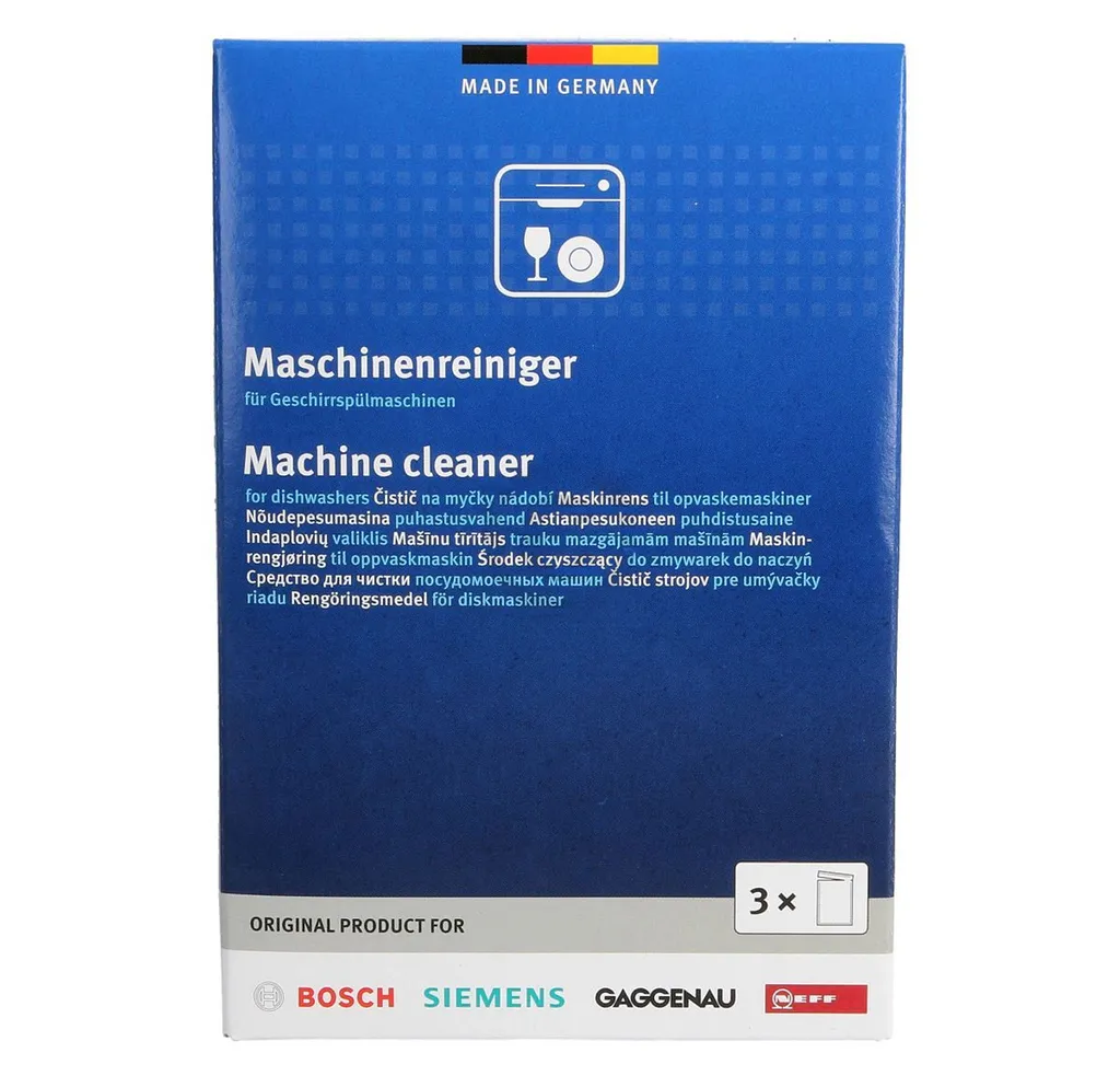 Maschinenreiniger Neff Siemens Bosch 00312194 3 Stück Reinigungsmittel Für Geschirrspüler