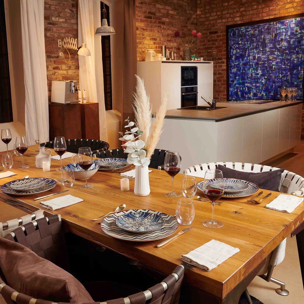 Maeser Tafelservice, Steinzeug Tafelservice, Steinzeug Iberico Blue Mäser – Bild 7