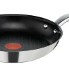 Tefal Induktions-Bratpfanne, Edelstahl, Silber, 28_cm