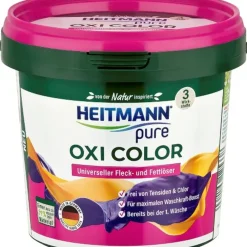 Brauns-Heitmann Oxi Color: Universeller Fleckenreiniger, Fettlöser Und Geruchsentferner Für Buntwäsche Und Weißwäsche, 1 X 500 G, Größe:6er Pack