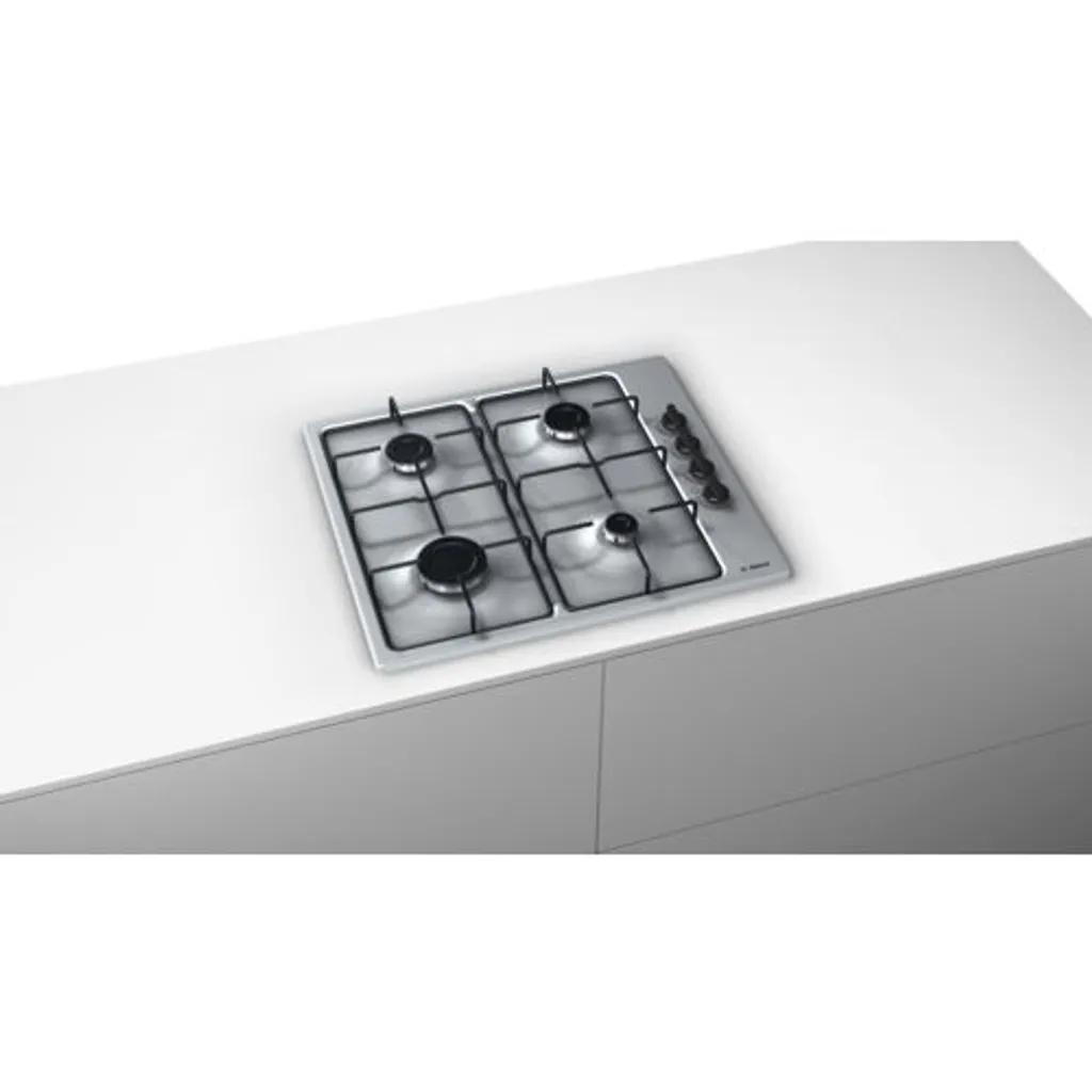 Bosch PBP6B5B80 Gaskochfeld Edelstahl 60cm Gasfeld Autark Design – Bild 8