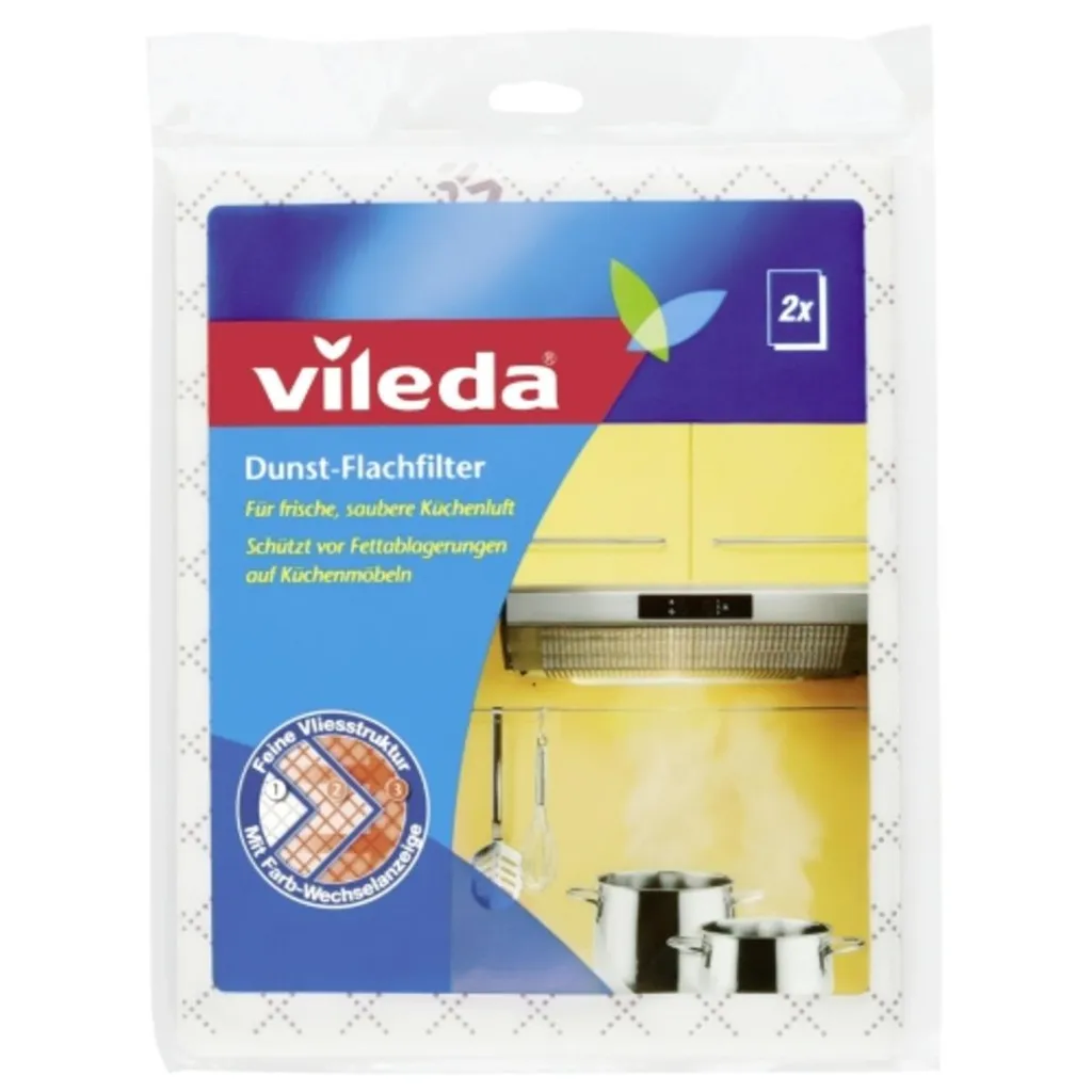 Vileda Dunst-Flachfilter Mit Farb-Wechselanzeige (2 St.) – Bild 4
