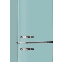 Amica KGCR 384 150 T Kühl-/Gefrierkombination Retro LED-Innenbeleuchtung