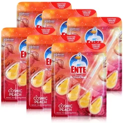 SC Johnson WC Ente ActiveClean Einhänger Cosmic Peach 38,6g WC-Frische (6er Pack)