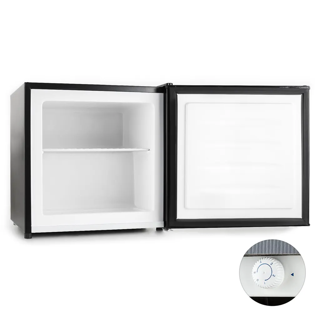 Klarstein Garfield 4-Sterne Mini-Gefrierschrank Gefrierwürfel (freistehend, Edelstahl-Front, 65 Watt Sparsam, 35 Liter Gefrierraum, 2 Ebenen, Zwischen -18 Und -24° Temperatur) – Bild 3