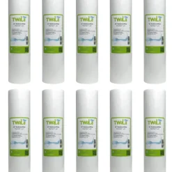 10x TWaLa 10' Sediment Trinkwasser Filter Für Umkehrosmose, Brunnenwasser Wasserfilter 1 µm