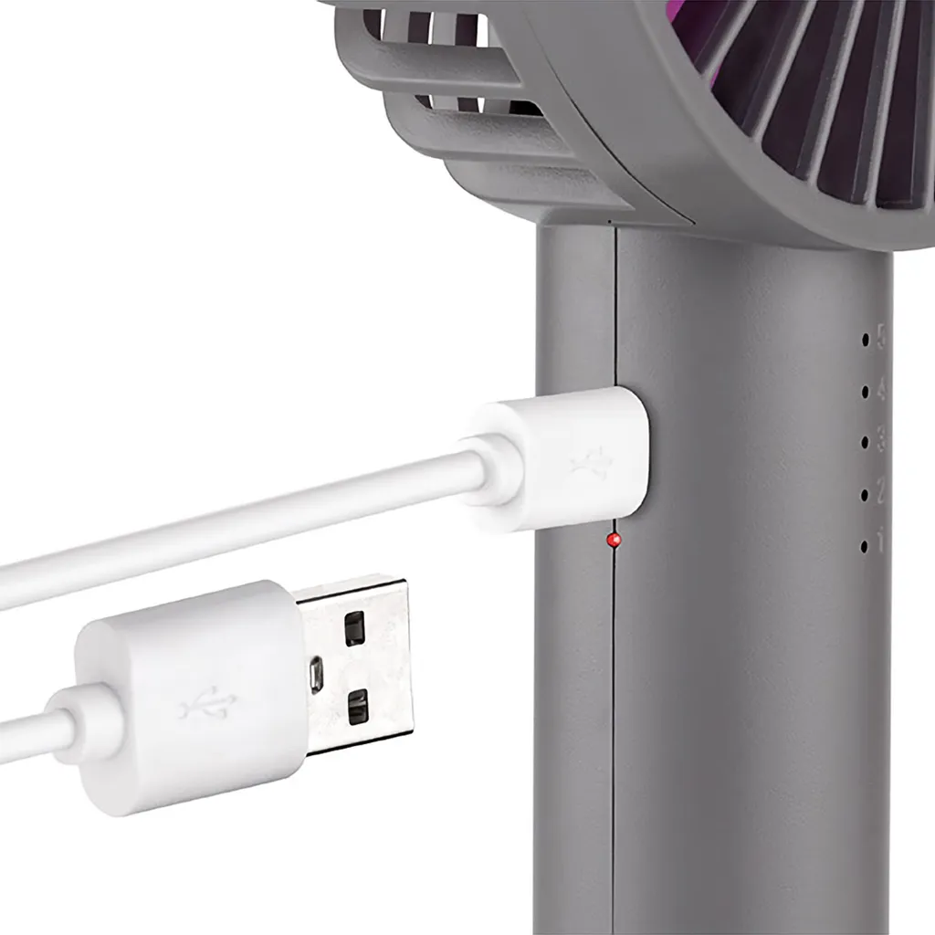 Unold 86620 Breezy II Handventilator Magnetisch Standfuß Spiegel 4W 5-stufig – Bild 8