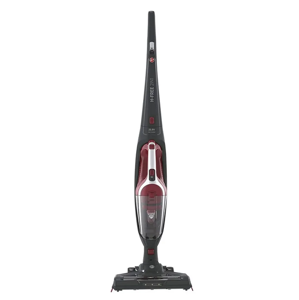 Hoover H-Free 2in1 Akku-Staubsauger Kabellos Inkl. Spalt- & Staubbürste Schwarz Rot