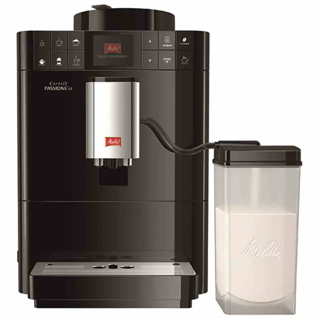 Melitta F53/1-102 Caffeo Passione OT Vollautomatische Espressomaschine, Schwarz – Bild 6