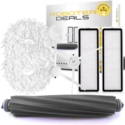 Roboter-Deals Zubehör Set, Ersatzteile Kit Für Dreame L10s Ultra (2x Filter, 2x Seitenbürste, 2x Pad, 1x Hauptbürste)