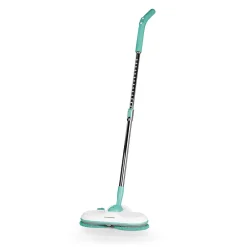 Maxxworld CLEANmaxx Akku-Spray-Mopp - 360° Rotation - Türkis/weiß Mopp Spray Mop CLEANmaxx Akku Bodenwischer Sprühmop Wischtuch Sprühwischer Sprüh