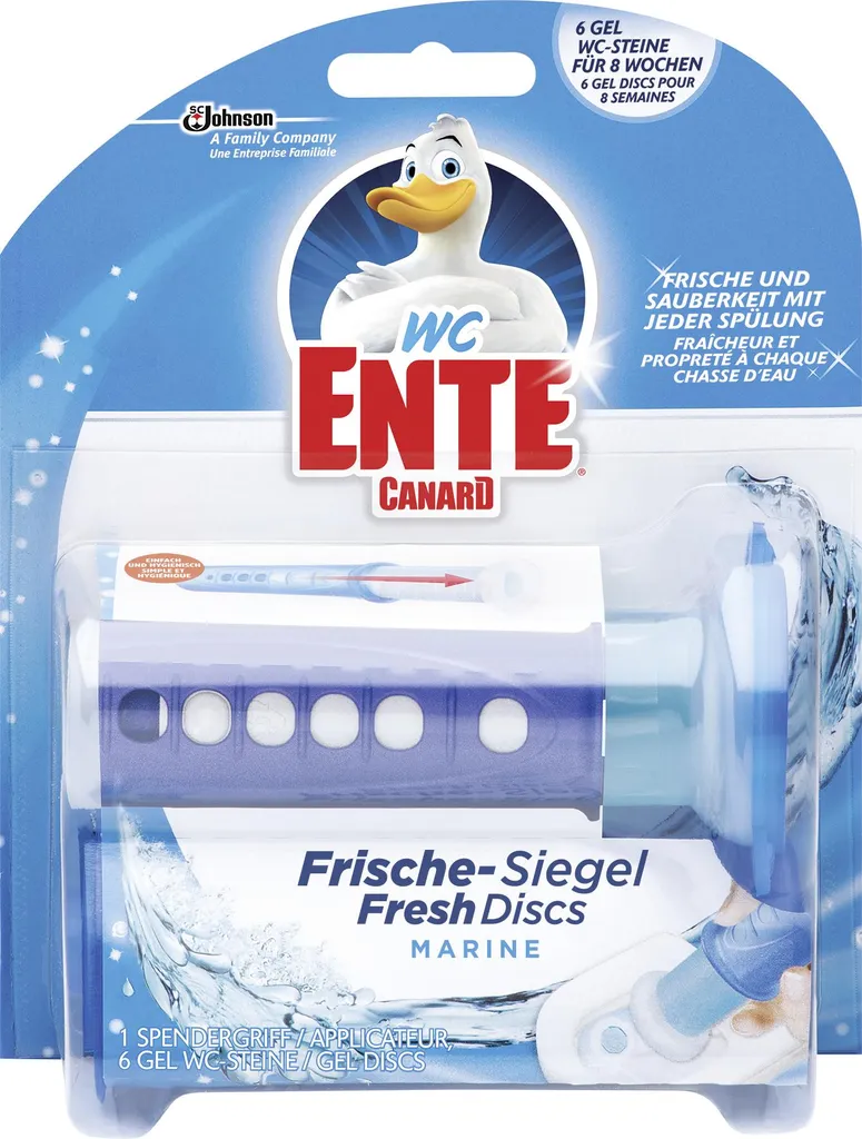 SC Johnson WC Ente Frische Siegel 5in1 Original Marine Verhindert Kalk 36ml – Bild 4