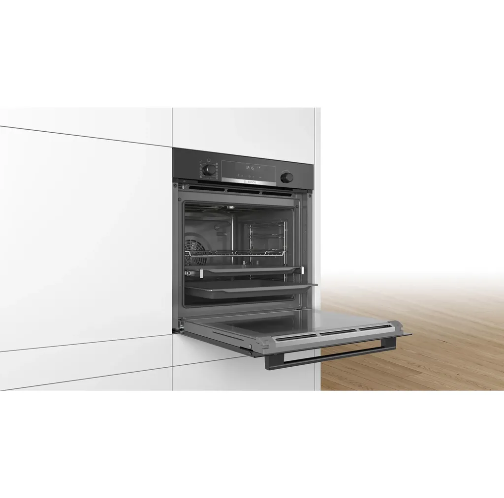 Bosch HBG5780B6 Serie 6 Einbaubackofen 71L Pyrolyse HomeConnect – Bild 2