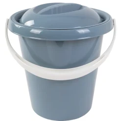 JELENIA PLAST Windeleimer 12L Abfalleimer Windelbehälter, Farbe:grau