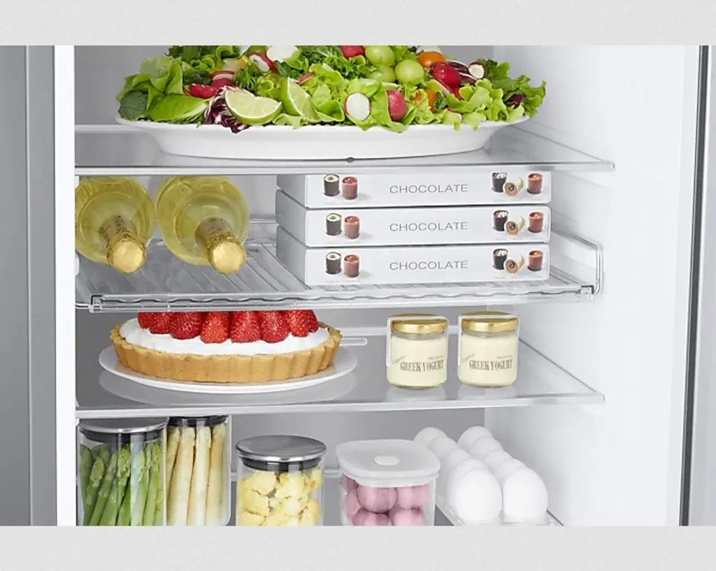 Samsung RB7300, Kühl-/Gefrierkombination, Premium Edelstahl Look, 203 Cm, 390 ℓ RL38T775CS9/EG – Bild 12