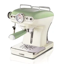 Ariete Vintage Siebträger-Espressomaschine Grün