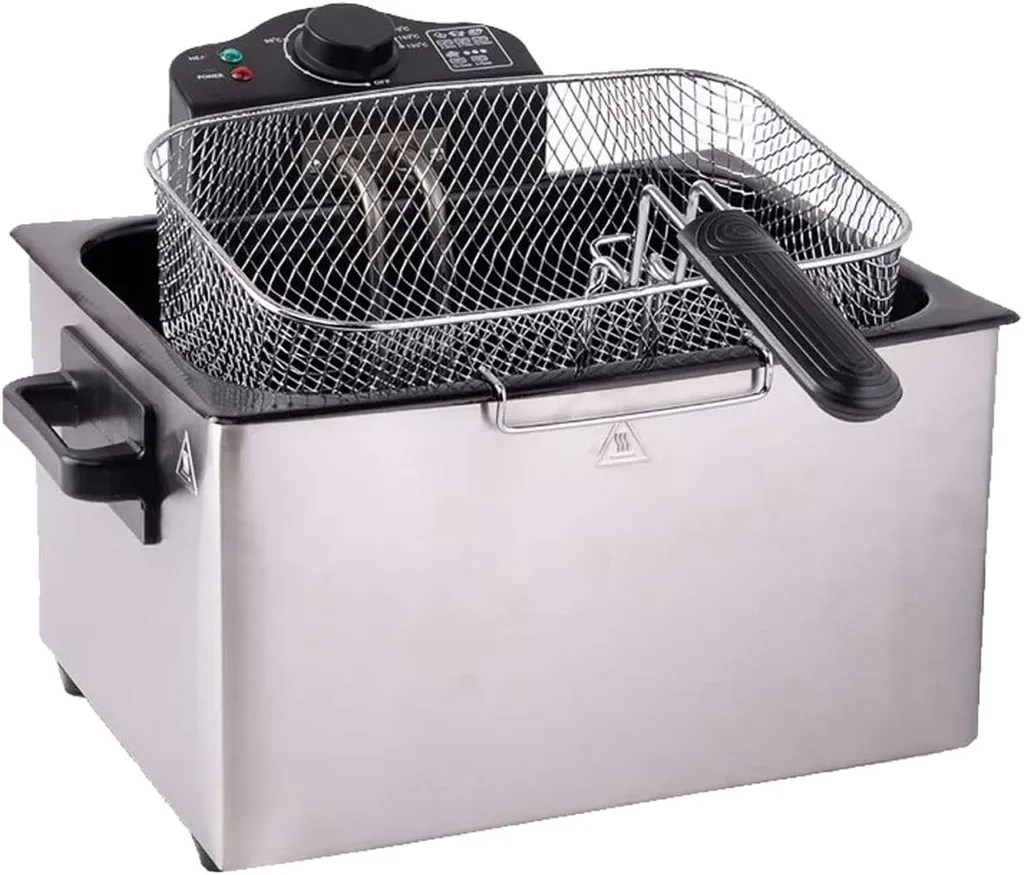 Edelstahl Doppel-Fritteuse 5 Liter EPIQ 80000703 – Bild 9