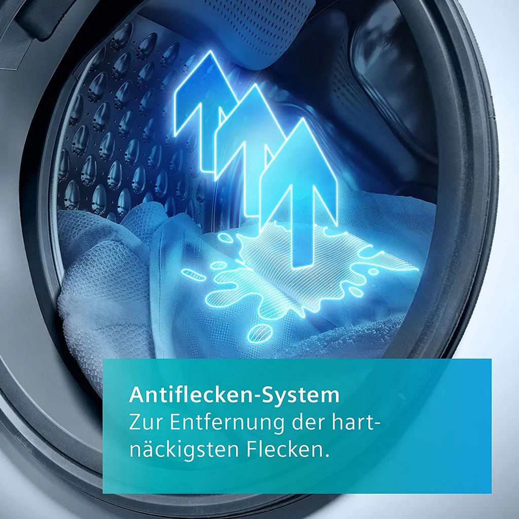 Siemens WM14VMA3 IQ700 Waschmaschine / 9kg / A / 1400 U/min / Outdoor-Programm / AntiFlecken-System / SpeedPack XL Waschen – Bild 3