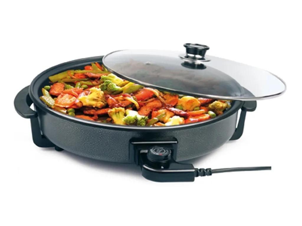 Ggg Elektrische Profi Multipfanne Elektropfanne Bratpfanne Pfanne Ø 30cm – Bild 2